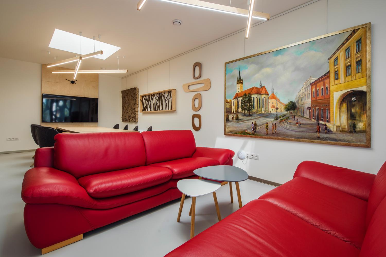 Interiér sídla - 2