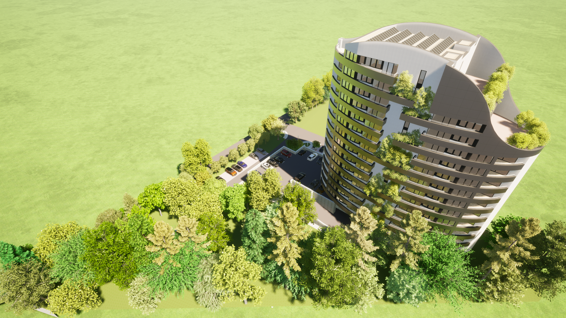 Projekt apartmánový dom - 2